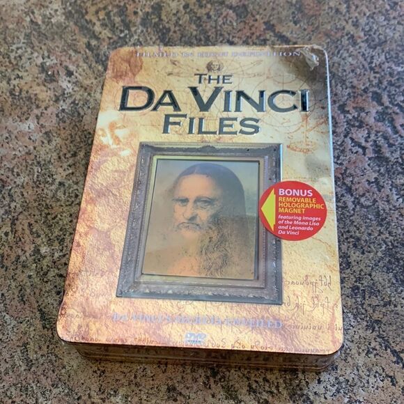 The Da Vinci Files Secrets Unveiled 5 Disc Set Filmed In High Definition Magnet - Picture 1 of 2
